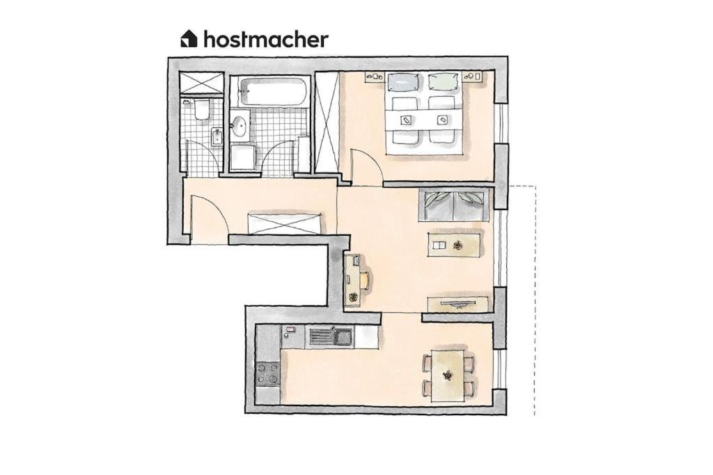 וינה 1Br Haven With Swift City Access By Hm מראה חיצוני תמונה